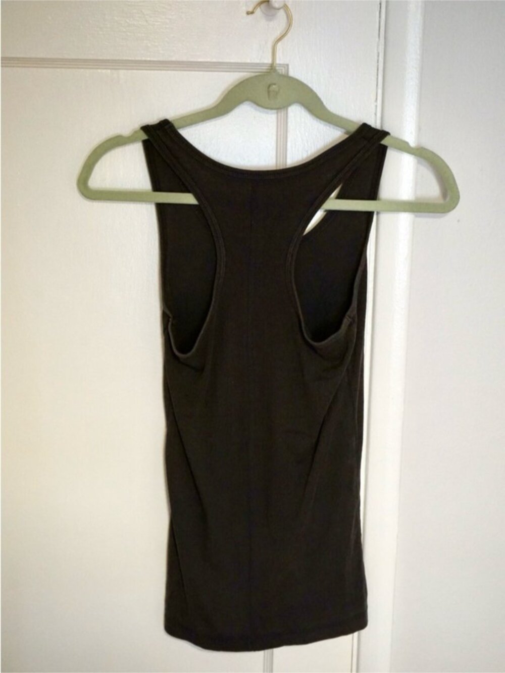 Gray Racerback Tank Top - Picture 2 of 2